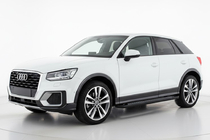 Audi Q2 2016– Sidetrin Vision New Black (2 stk., aluminium) foto 1