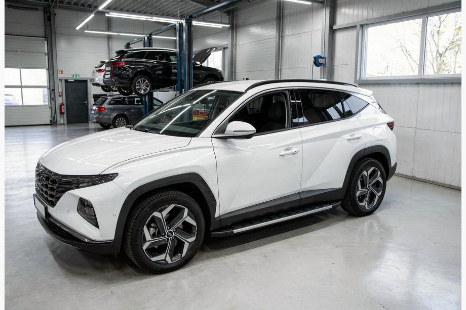 Hyundai Tucson NX4 2021– Duru sidetrin (2 stk., aluminium) Foto 1