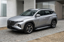 Hyundai Tucson NX4 2021– Sidetrin Rainbow (2 stk., aluminium) foto 1