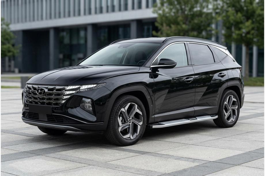 Hyundai Tucson NX4 2021– Mevsim Grey sidetrin (2 stk., aluminium) Image