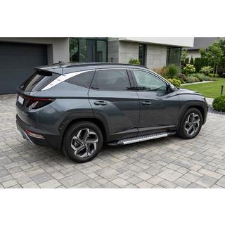 Sidetrin Vision New Grey (2 stk., aluminium) foto 1