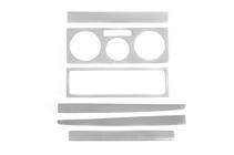 Volkswagen Golf 4 1997–2006 Aluminium panelindlæg (aircondition) foto 1