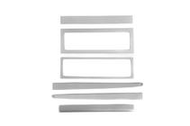 Volkswagen Golf 4 1997–2006 Aluminiums pyntelister (klimabetjening) foto 1