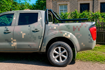 Mazda BT-50 2007–2012 Rollbar til lad (sort) foto 4