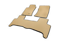 Toyota Land Cruiser Prado 120 2002–2009 EVA-bilmåtter (2 rækker, beige) foto 4