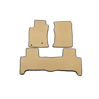 EVA-bilmåtter (2 rækker, beige) Toyota Land Cruiser Prado 120 2002–2009 foto 3