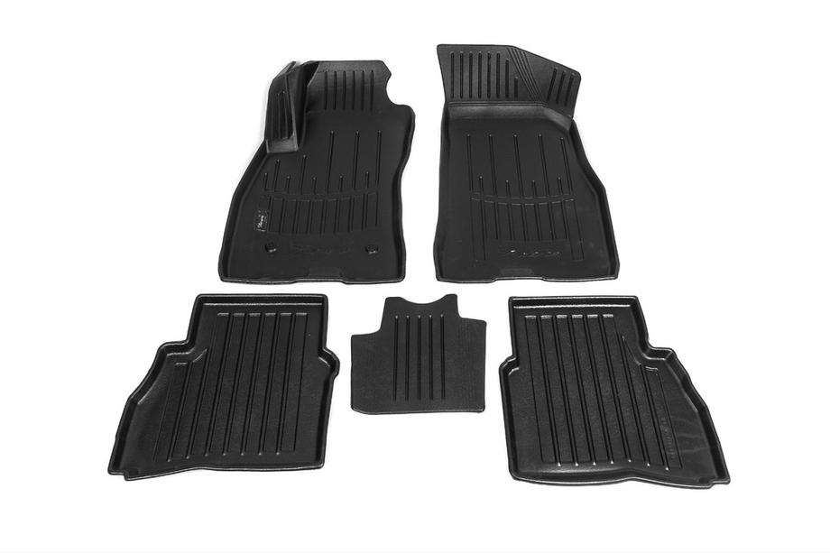 Fiat Doblo II 2010–2022 Stingray 3D bilmåtter (5 stk., polyuretan) Image