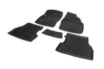Ford Focus II 2005–2008 Stingray 3D bilmåtter (5 stk., polyuretan) foto 2