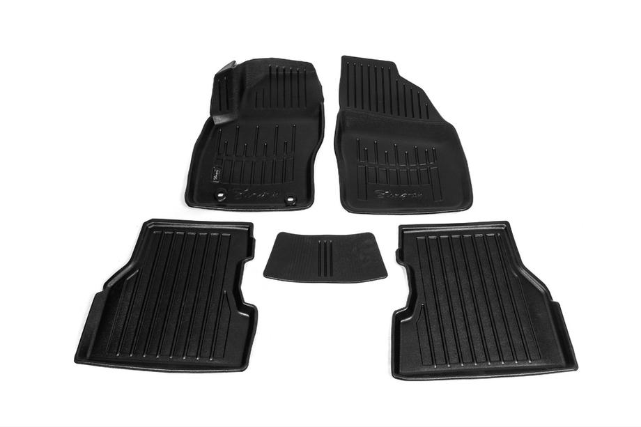 Ford Focus II 2005–2008 Stingray 3D bilmåtter (5 stk., polyuretan) Image