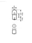 Signallampe Narva 17311 R10W 12V 10W BA15s foto 2