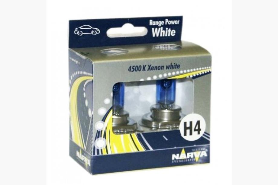 Narva H4 forlygtepære 100/90W Range Power White 48688 Image