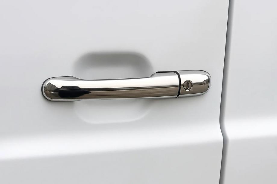 Mercedes Atego 1998–2004 Dørgrebskapper (2 stk., rustfrit stål) OmsaLine - Italiensk rustfrit stål Image