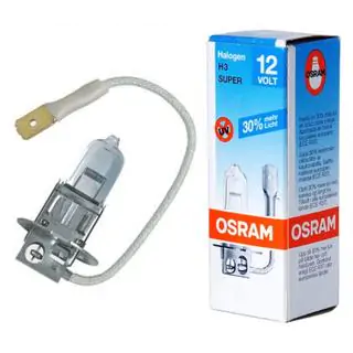 Osram H3 55W 64151SUP Super +30% forlygtepære foto 1