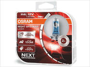 Osram H4 60/55W Night Breaker Laser +150% 64193NL150 forlygtepære foto 1