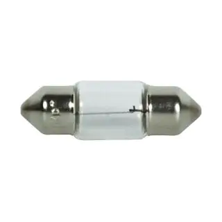 Osram 6438 C10W 28 mm 12V SV8.5-8 signallampe foto 1