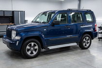 Jeep Cherokee/Liberty 2007–2013 Sideskørter Maya V2 (2 stk., aluminium) foto 1