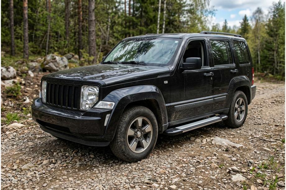 Jeep Cherokee/Liberty 2007–2013 Sidetrin Rainbow (2 stk., aluminium) Image