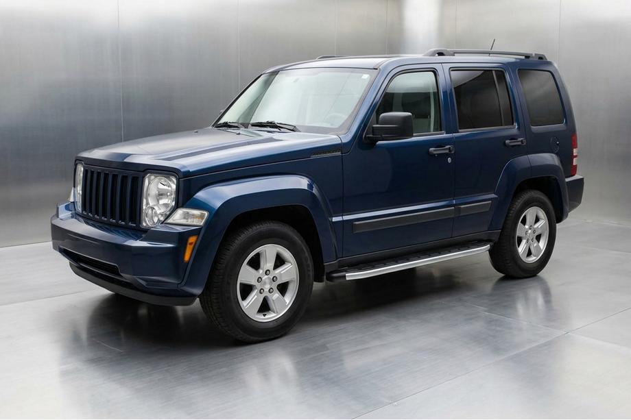 Jeep Cherokee/Liberty 2007–2013 Sidetrin Fullmond (2 stk., aluminium) Image