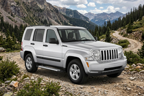 Jeep Cherokee/Liberty 2007–2013 Sidetrin Line (2 stk., aluminium) foto 1