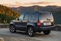 Jeep Cherokee/Liberty 2007–2013 RedLine sidetrin (2 stk., aluminium) foto 1