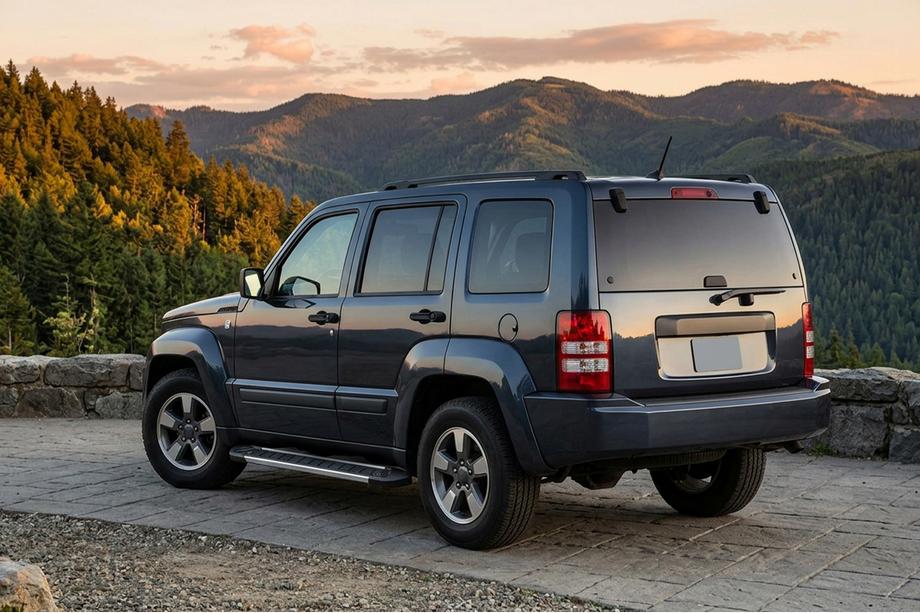 Jeep Cherokee/Liberty 2007–2013 RedLine sidetrin (2 stk., aluminium) Image