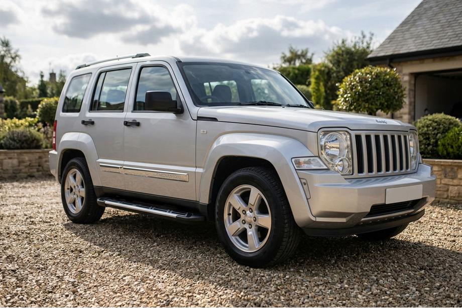 Jeep Cherokee/Liberty 2007–2013 Sunrise sidetrin (2 stk., aluminium) Image