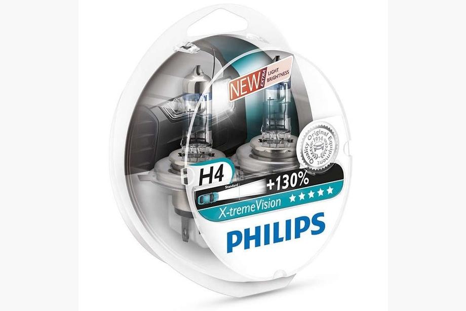 Philips H4 forlygtepære 60/55W Xtreme Vision 12342XV Image