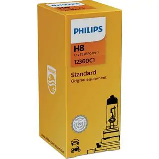 Philips H8 35W 12360 forlygtepære foto 2