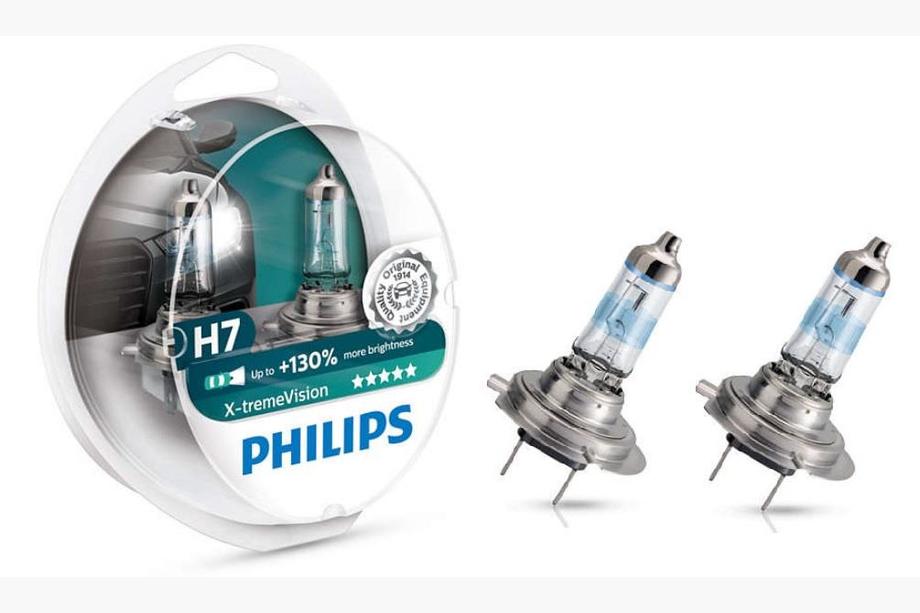 Philips H7 55W 12972XV Xtreme Vision +130% forlygtepære Image