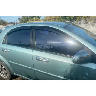 Vindafvisere til vinduer HB (4 stk., HIC) Chevrolet Lacetti 2003–2024 foto 2