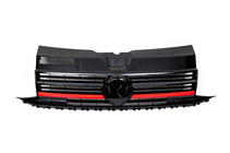 Volkswagen T6 2015–2024 Frontgrill med rød stribe (til emblem) foto 3