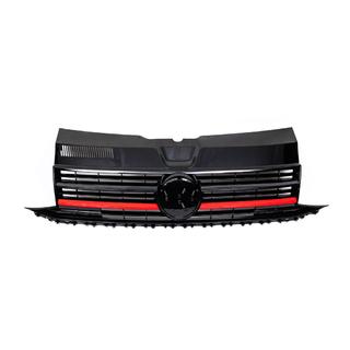 Frontgrill med rød stribe (til emblem) foto 3