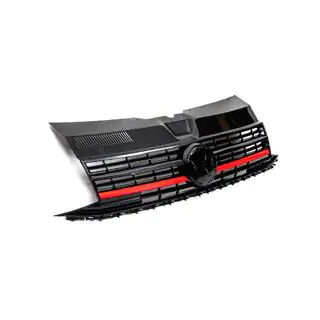 Frontgrill med rød stribe (til emblem) foto 1