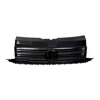 Frontgrill sort højglans (til emblem) Volkswagen T6 2015–2024 foto 2