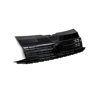 Frontgrill sort højglans (til emblem) Volkswagen T6 2015–2024 foto 1