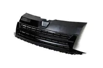 Volkswagen T6 2015–2024 Frontgrill sort blank (uden emblem) foto 2