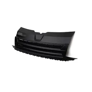 Frontgrill mat sort (uden emblem) foto 2