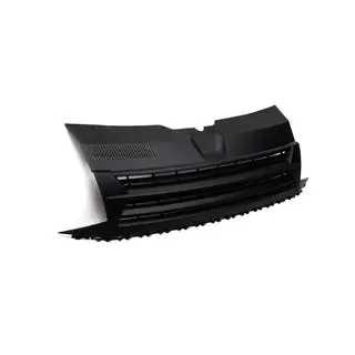 Frontgrill mat sort (uden emblem) foto 3