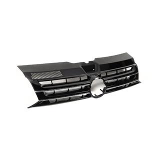 Frontgrill, sort højglans (til emblem) Volkswagen T5 2010–2015 foto 3