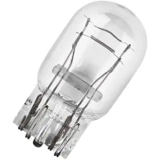 Osram 7505 W21W 12V 21W W3x16d signallampe (1 stk.) foto 1