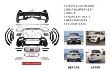 Mercedes GLE W167 2018– Maybach bodykit-sæt foto 5