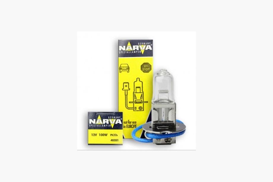Narva H3 100W 48351 forlygtepære Image