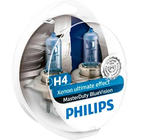 Philips H4 BlueVision forlygtepære 75/70W 24V 13342BV-kit foto 1