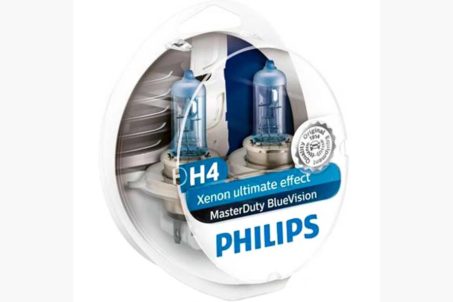 Philips H4 BlueVision forlygtepære 75/70W 24V 13342BV-kit Image