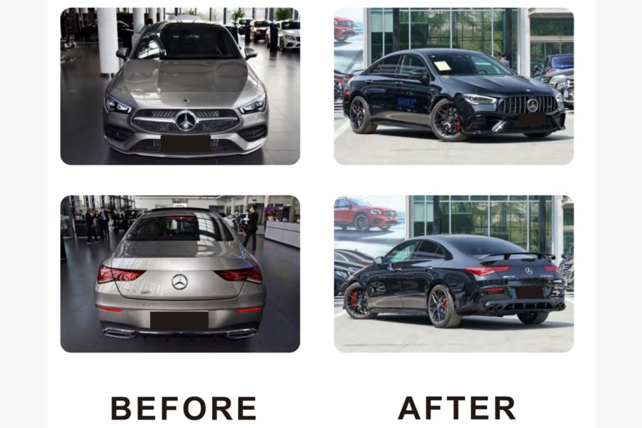Mercedes CLA C118 2019– AMG CLA45 karrosserikit Image