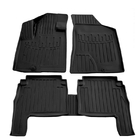 Hyundai Santa Fe 2 2006–2012 Stingray 3D bilmåtter 2006-2010 (5 stk., polyurethan) foto 1