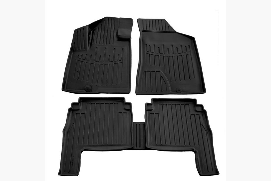 Hyundai Santa Fe 2 2006–2012 Stingray 3D bilmåtter 2006-2010 (5 stk., polyurethan) Image