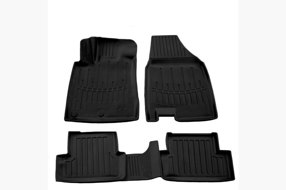 Nissan Qashqai 2007–2010 Stingray 3D gulvmåtter (4 stk., polyuretan) Image