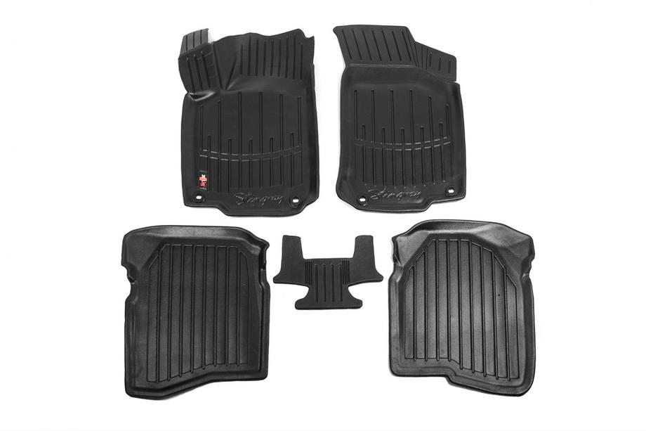 Volkswagen Bora 1998–2004 Stingray 3D bilmåtter (5 stk., polyuretan) Image