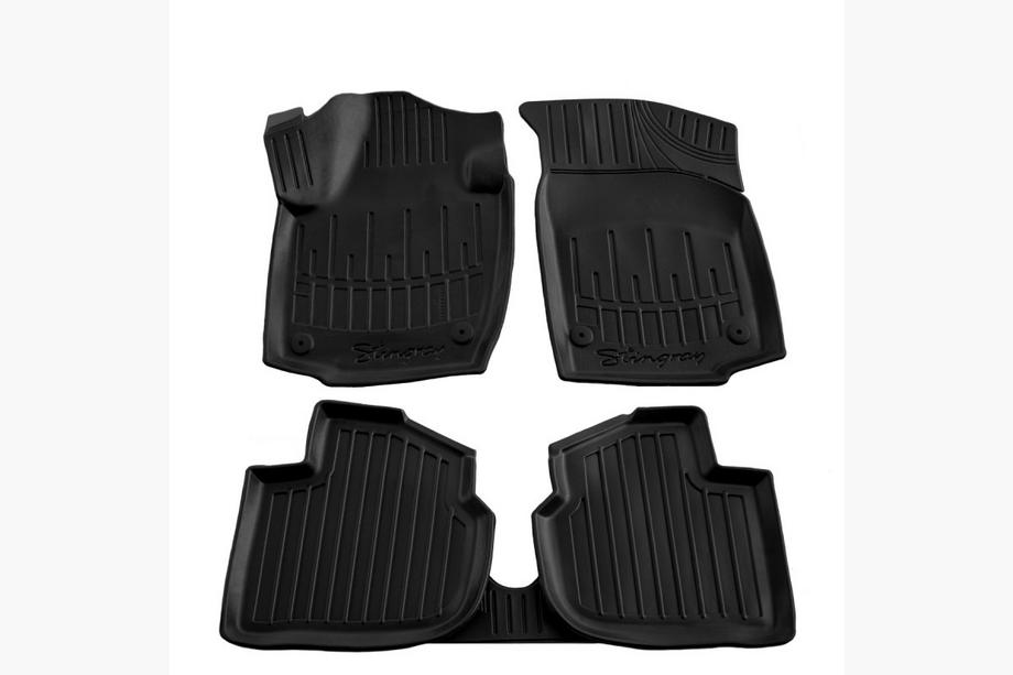 Skoda Rapid 2012–2019 Stingray 3D bilmåtter (5 stk., polyuretan) Image